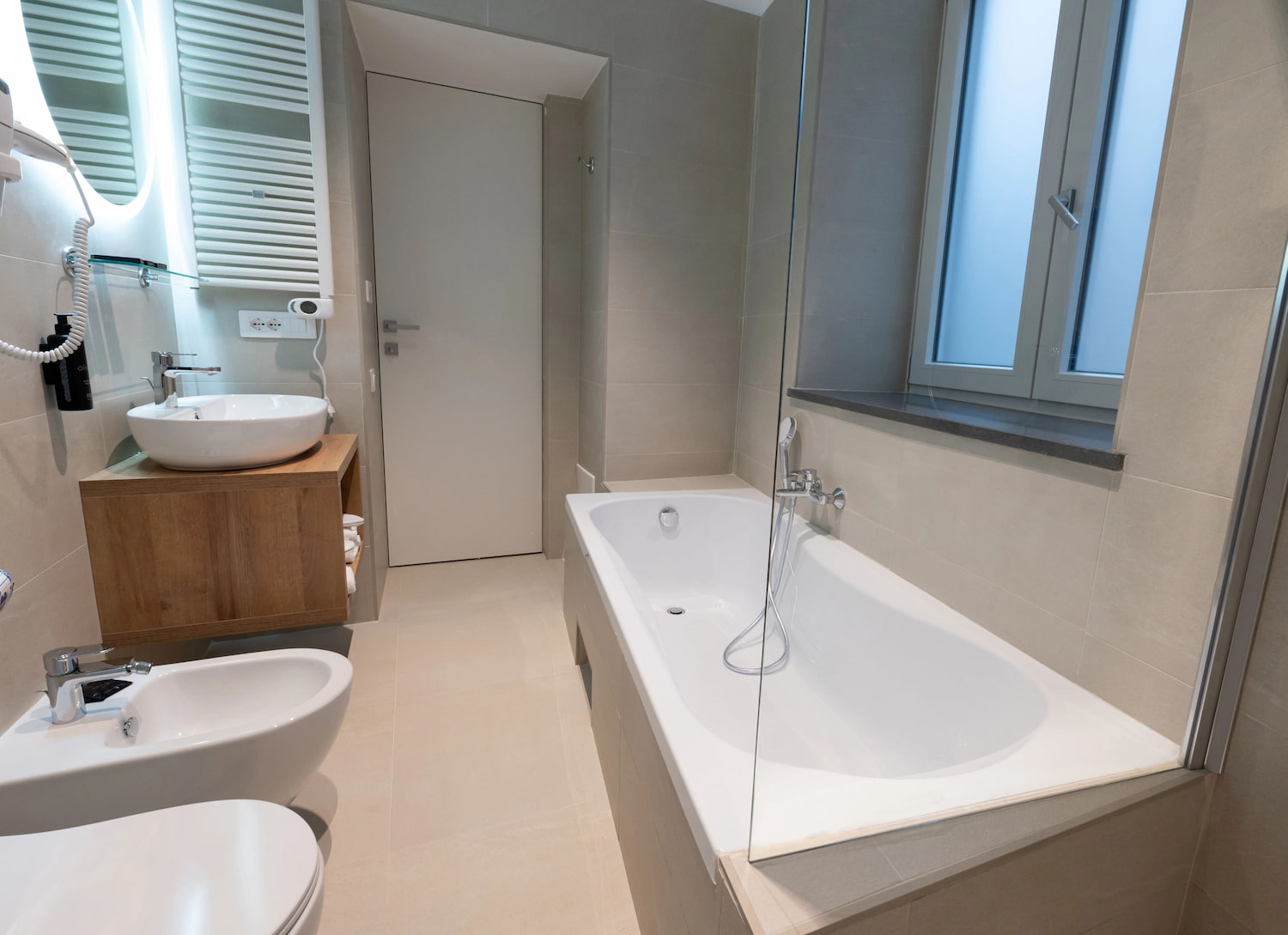 Bagno con vasca